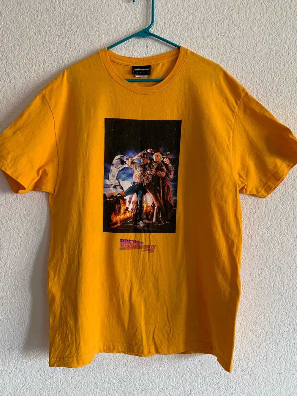The Hundreds Yellow Back to the Future Graphic Tee
